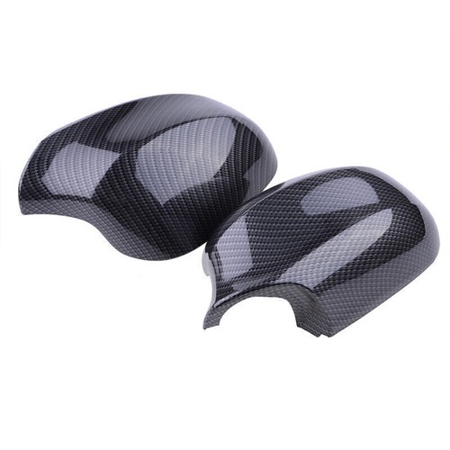 FOR 2009-2011 BMW E90 LCI 335i 325i 4DR CARBON FIBER SIDE MIRROR COVER CAP PAIR - Picture 3 of 8