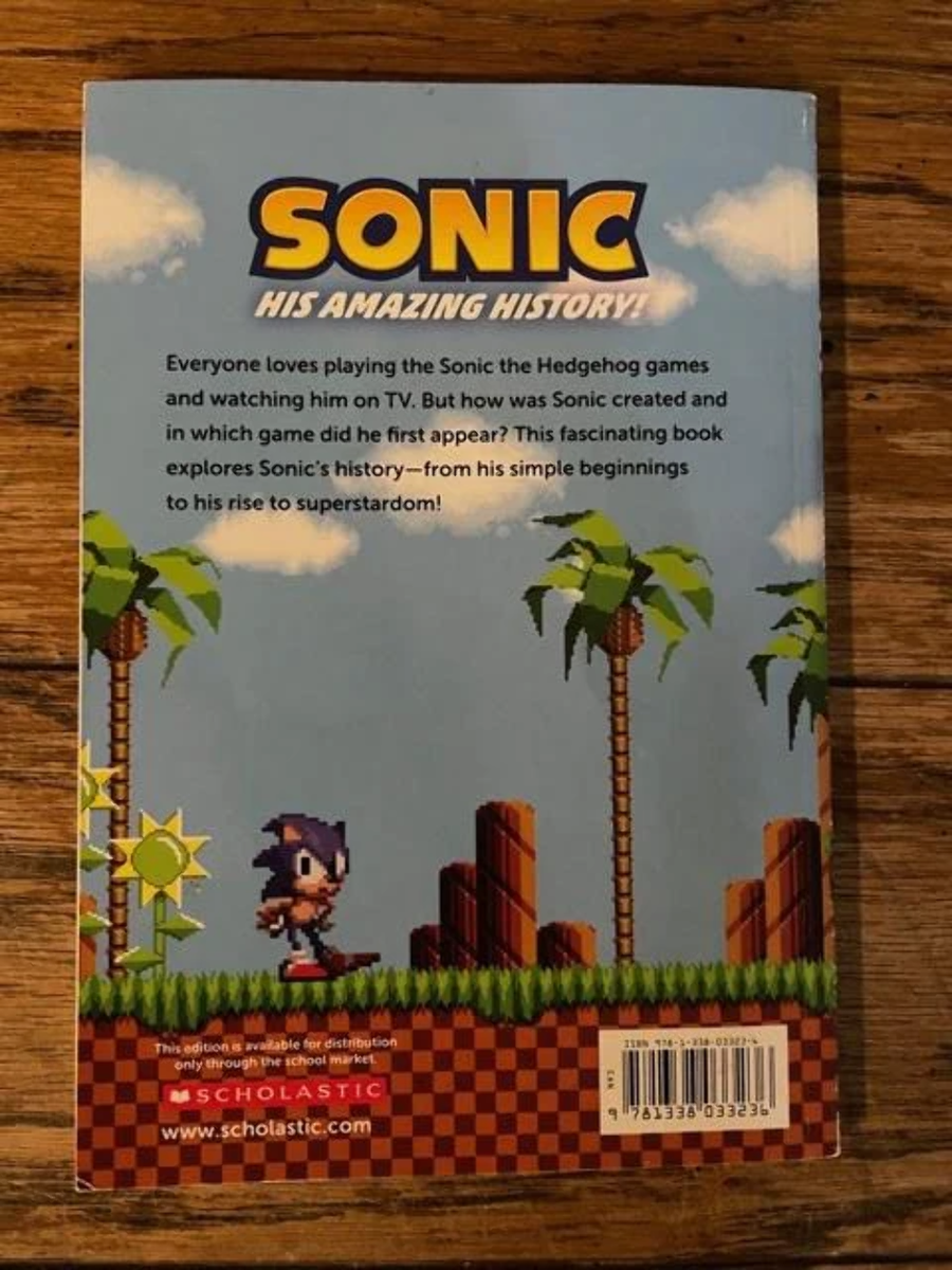 Sonic: His Amazing History! by Devra Newberger Speregen Scholastic