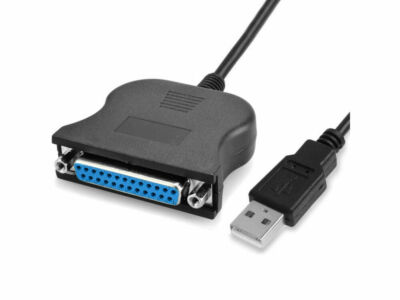 Virtual Parallel Printer Port To USB I/O Adapter Cable   for Printer Use Only