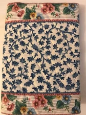 Vera Bradley Retired Delft Blue Book Cover Rare Hard To Find Excellent