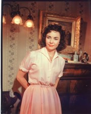JENNIFER JONES Original Vintage 1956 Fox Studio 8x10 Color Portrait Transparency