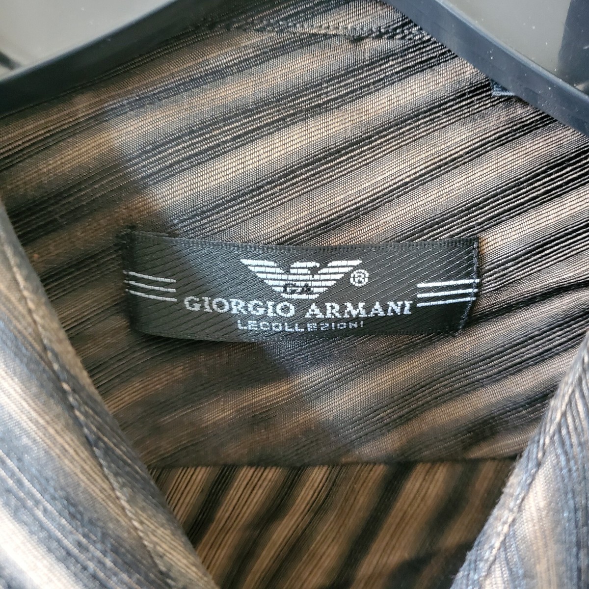 Vintage Giorgio Armani Lecollezioni Men's Shirt Sz 18.5/36