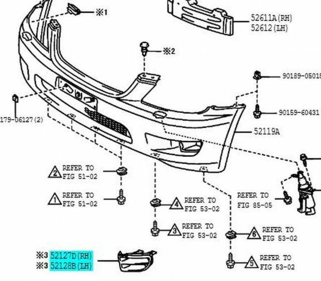 Toyota 52128 12100 Toyota 52128 12100
