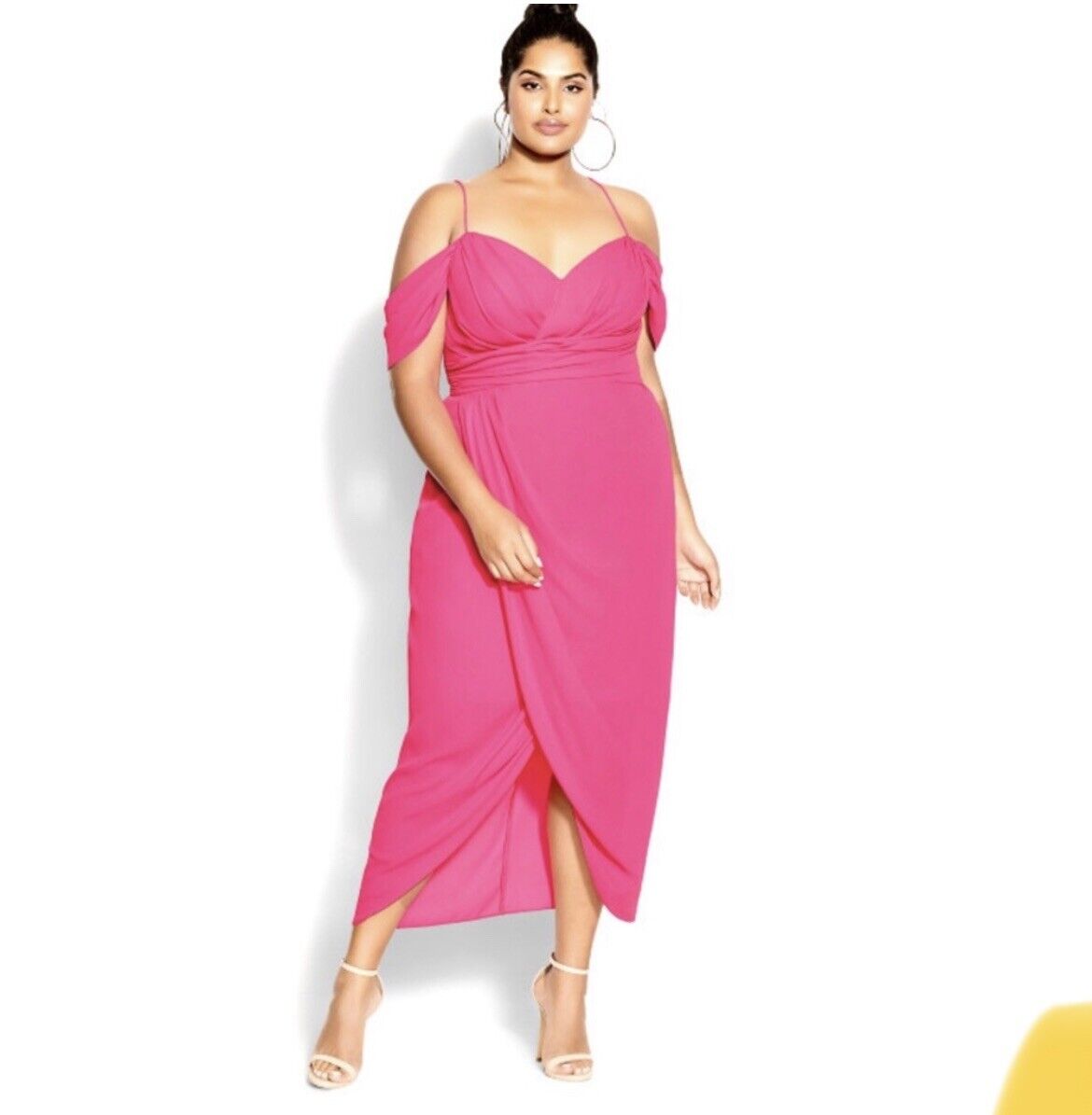 Women's Plus Size Entwine Lilac Maxi Formal Dress