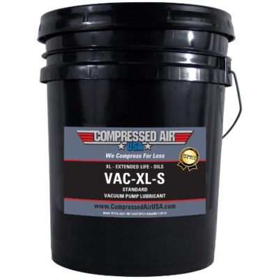 Standard Vacuum Pump Lubricating Oil - XL Extended Life Oils (5 GAL)