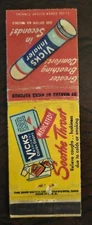 Vicks Cough Drops "Matchcover"