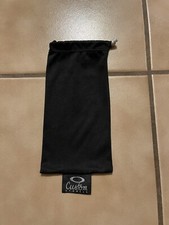 Authentic Oakley Black Sunglass Storage Cleaning Bag