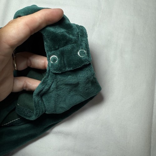 Bodywear bi Energie vintage anni 90 velluto verde manica lunga nuovo con etichette fondo di magazzino - Foto 6 di 6