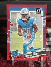 2023 Donruss Jahmyr Gibbs Rated Rookie Red Press Proof Lions #331 RC