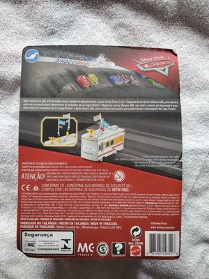 Disney Cars Deluxe Dinoco 400 VAN SCANLANE Bent Card | eBay
