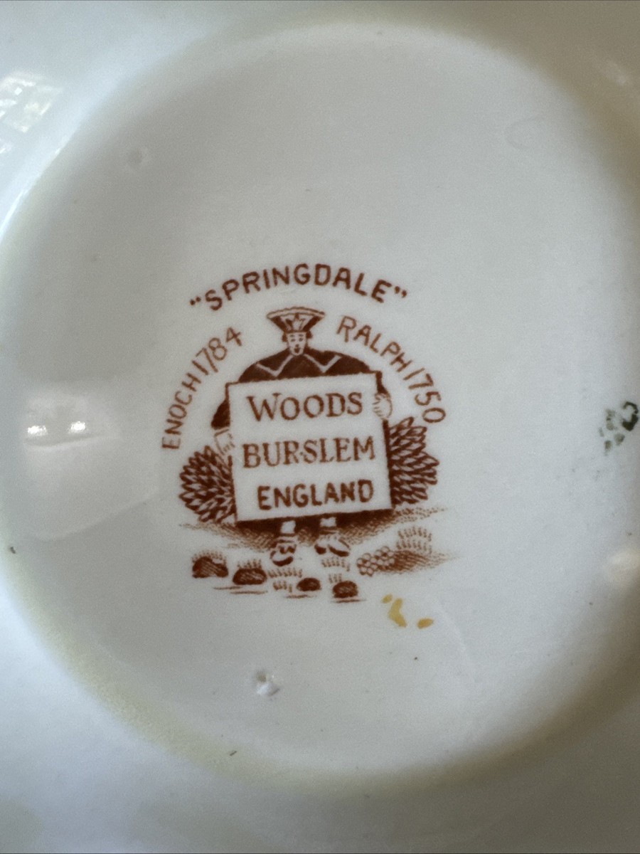 Vintage Woods Burslem England 