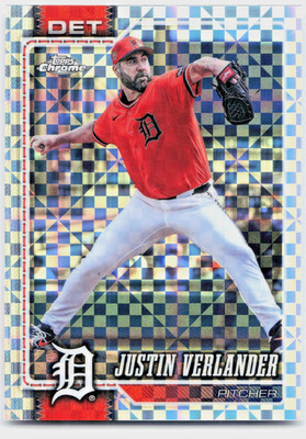 Justin Verlander [X-Fractor] #133 2026 Topps Chrome