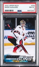 2022 UD #245 MADS SOGAARD PSA 8