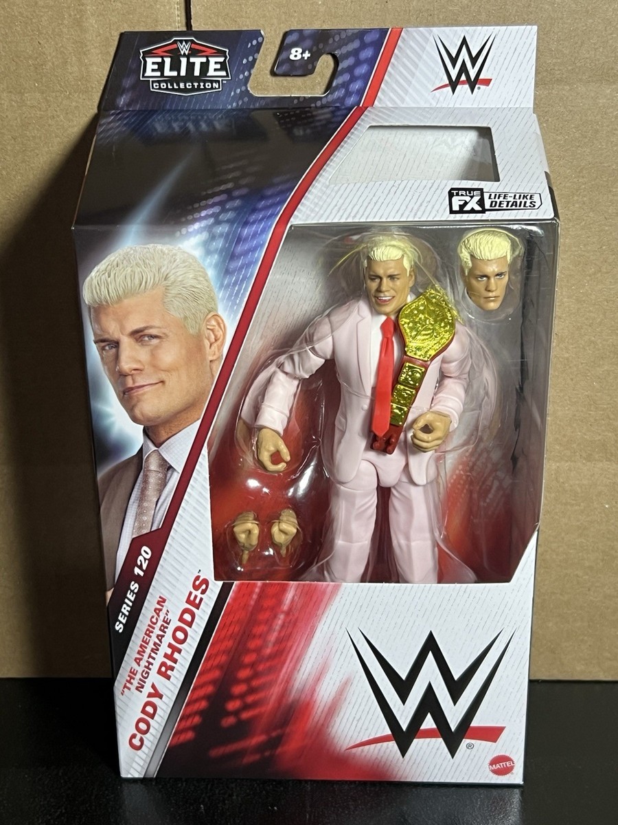 WWE Cody Rhodes CHASE Elite Series 120 Mattel Toy Wrestling Action
