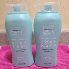 Pro Silk Body Moisturizing Body Wash Cypress  Berries 24oz 710mL 2 Bottles