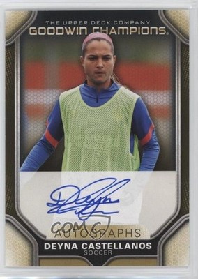 2024 Upper Deck Goodwin Champions Deyna Castellanos #A-DC Auto z7d