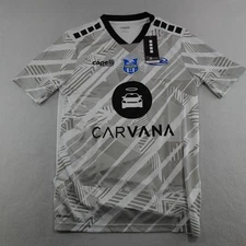 Capelli Sport Cycling Jersey Youth Large White Gray CS-Cool Carvana NWT MinFlaw