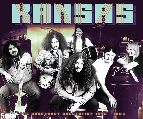 Audio Cd - Kansas - The Broadcast Collection 1976-1989 (5 Cd) - Cult Legends -D-image