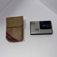 Kodak Disc 4000 Disc Camera Silver Black with Case