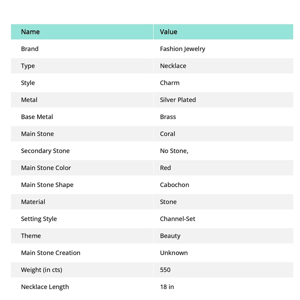 Collar Coral Rojo Tibetano Plata Dije Cuentas Hecho a Mano Joyería Baho 18" NN 2443 Foto 2 de 4