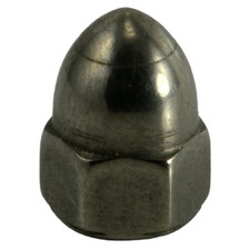 10-32 18-8 Stainless Steel Fine Thread High Crown Acorn Nuts 10 pcs.