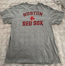 Boston Red Sox Fanatics Graphic T-Shirt. Baseball. Gray. XL