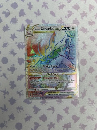 Hisuian Zoroark VSTAR (Secret) 203/196 Swsh11: Lost Origin Holo