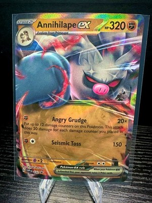 Annihilape ex SVP 032 Scarlet & Violet Black Star Promo Pokemon TCG Card NM