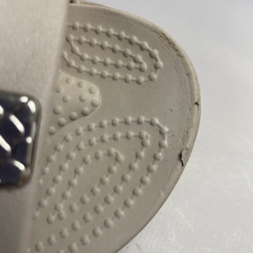 Crocs Monterey Cuña Metálica Sin Cordones 206319 EE. UU. 10 Gris Plata - Imagen 12 de 13