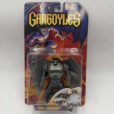 Kenner Gargoyles Steel Clan Robot Action Figure 1995 Exploding Body Power