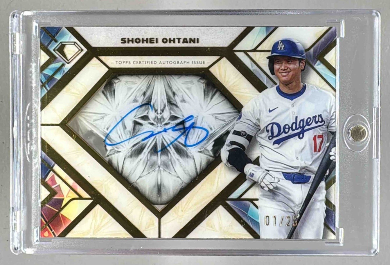 Shohei Ohtani 2025 Topps Diamond Icons #DDA-SO Diamond Drip 