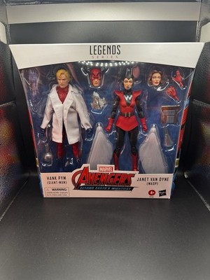 Marvel Legends Series Avengers Beyond Earth's Mightiest Hank Pym & Janet Van Dyn