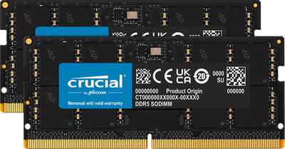 メモリー CrucialDDR5 128GB CP2K64G56C46U5 Crucial DDR5 128GB 2x64GB 5600 CL46 SODIMM CT2K64G56C46S5 ram