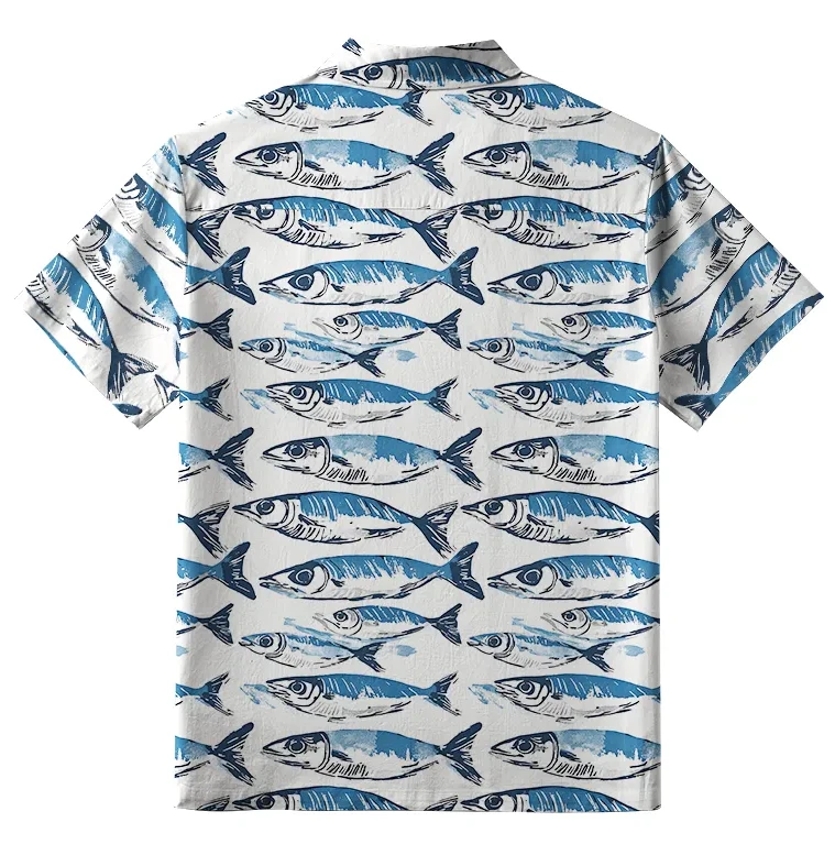 Oceanic Fish Hawaiian Shirt