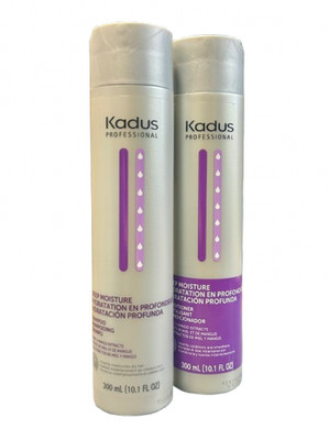 Kadus Professional Deep Moisture Shampoo & Conditioner ~ 10.1 Oz.(PACK OF 2)