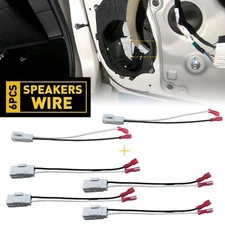 4X Car Door Speaker Wire Harness Connector Adapter for Jeep Chrysler Dodge EI