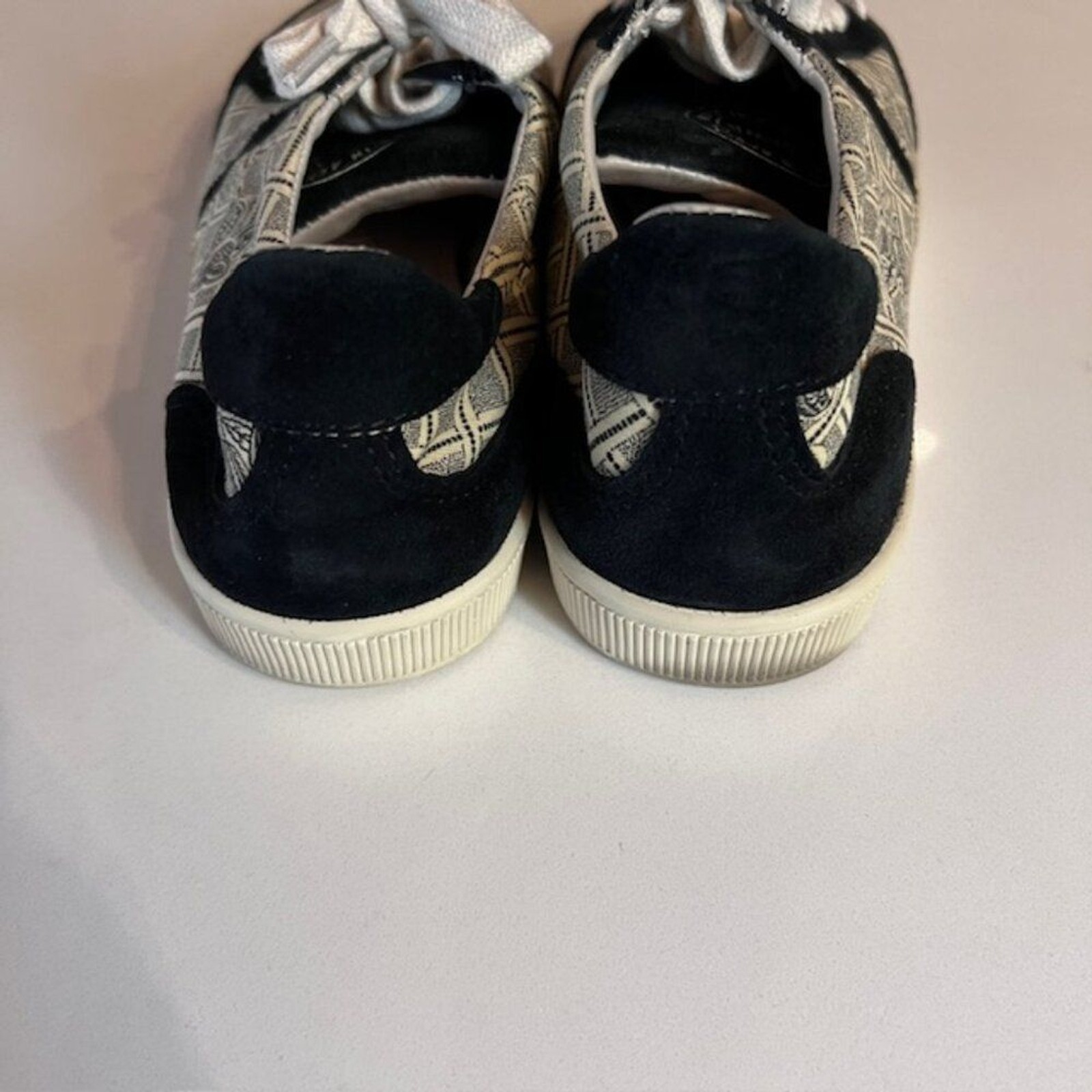 Cotélac Black White Patterned Low Top Sneakers - … - image 3