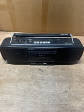 Vintage Sony Mega Bass Radio Cassette-Corder CFS-D20 Radio Works, Twpe Does Not