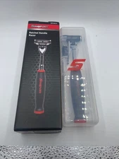 SNAP ON Tools Razor Soft Grip RED Ratchet Handle Gillette Blade Shaver RATCRZ-R
