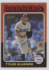 2024 Topps Heritage High Number Image Variation SP Tyler Glasnow #530 15t1