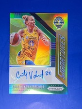 2020 Panini Prizm WNBA - Signatures Courtney Vandersloot #SG-CVS Green Prizm