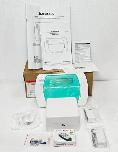 DSC IMPASSA KIT455-31FT SCW9055-433 2-WAY WIRELESS SECURITY SYSTEM (FULL KIT)