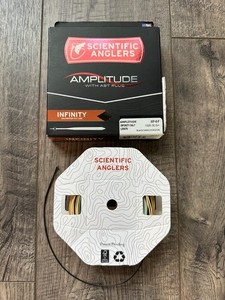 SA Amplitude Infinity Saltwater Fly Line WF-8-F Black/Sand/Horizon