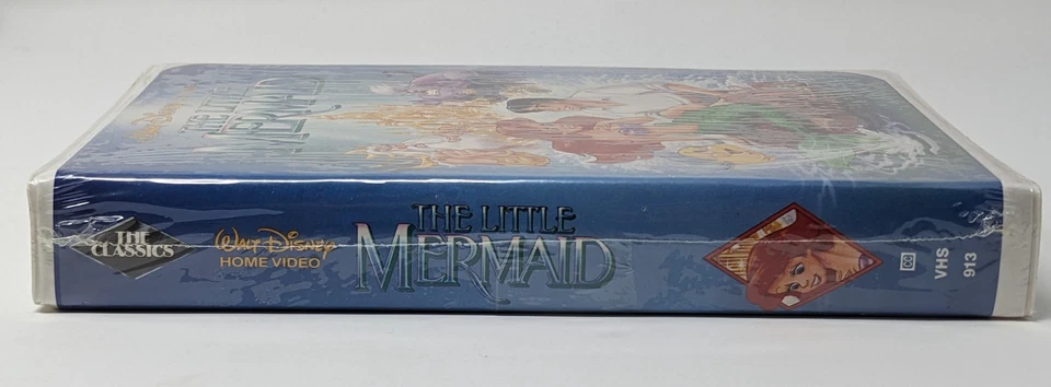 Disney Black Diamond VHS Little Mermaid Arielle Banned Cover Sealed NEU - Bild 3 von 4