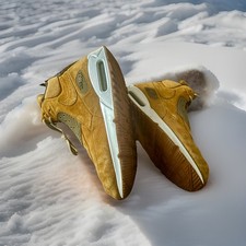 NIKE AIR MAX 90’ WINTERIZED “WHEAT” SNEAKER-BOOT BRONZE-BROWN/RIBBON MENS SIZE 9