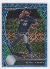 #PDP152 2021 Prizm Draft CAROLINA BLUE VELOCITY Irving Carter