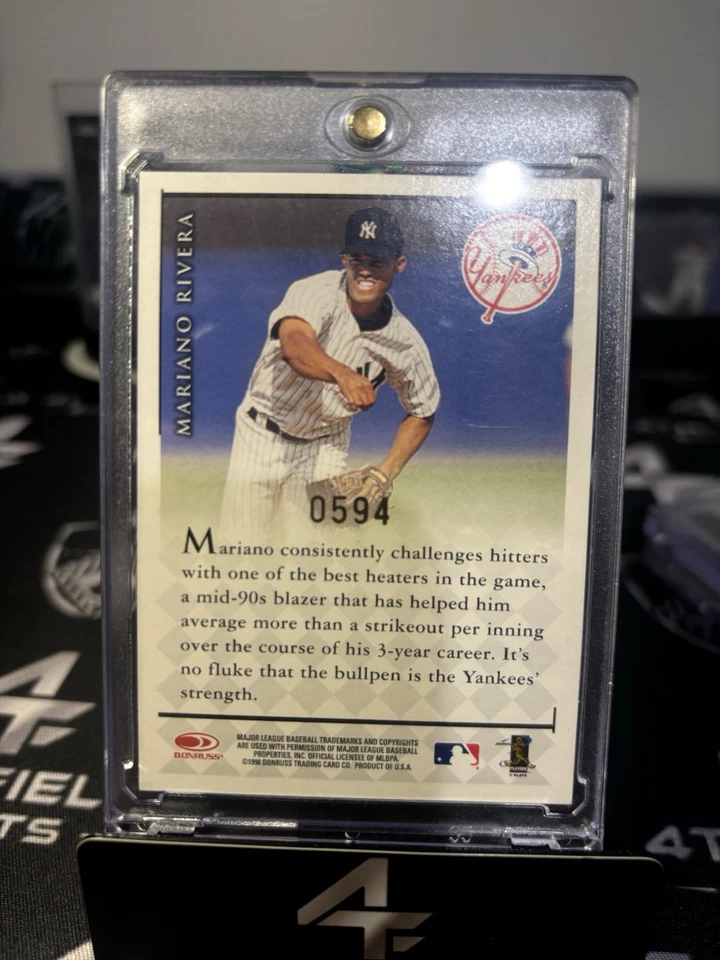 Donruss Signature Series 1998 - Autógrafos Mariano Rivera Millennium Marks/1000 Foto 2 de 2