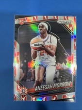 2025 Panini Prizm WNBA #79 Aneesah Morrow Logo Refractor SP Rookie RC Sun