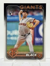 Mason Black 2024 Topps Update #US179 RC San Francisco Giants