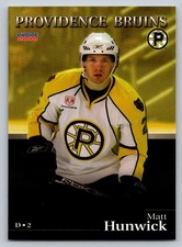 Matt Hunwick 2007-08 Providence Bruins